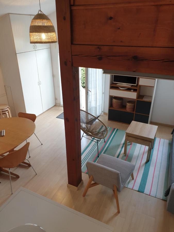 Апартаменты Hendaye Plage Logement Entier Avec Jardin Экстерьер фото